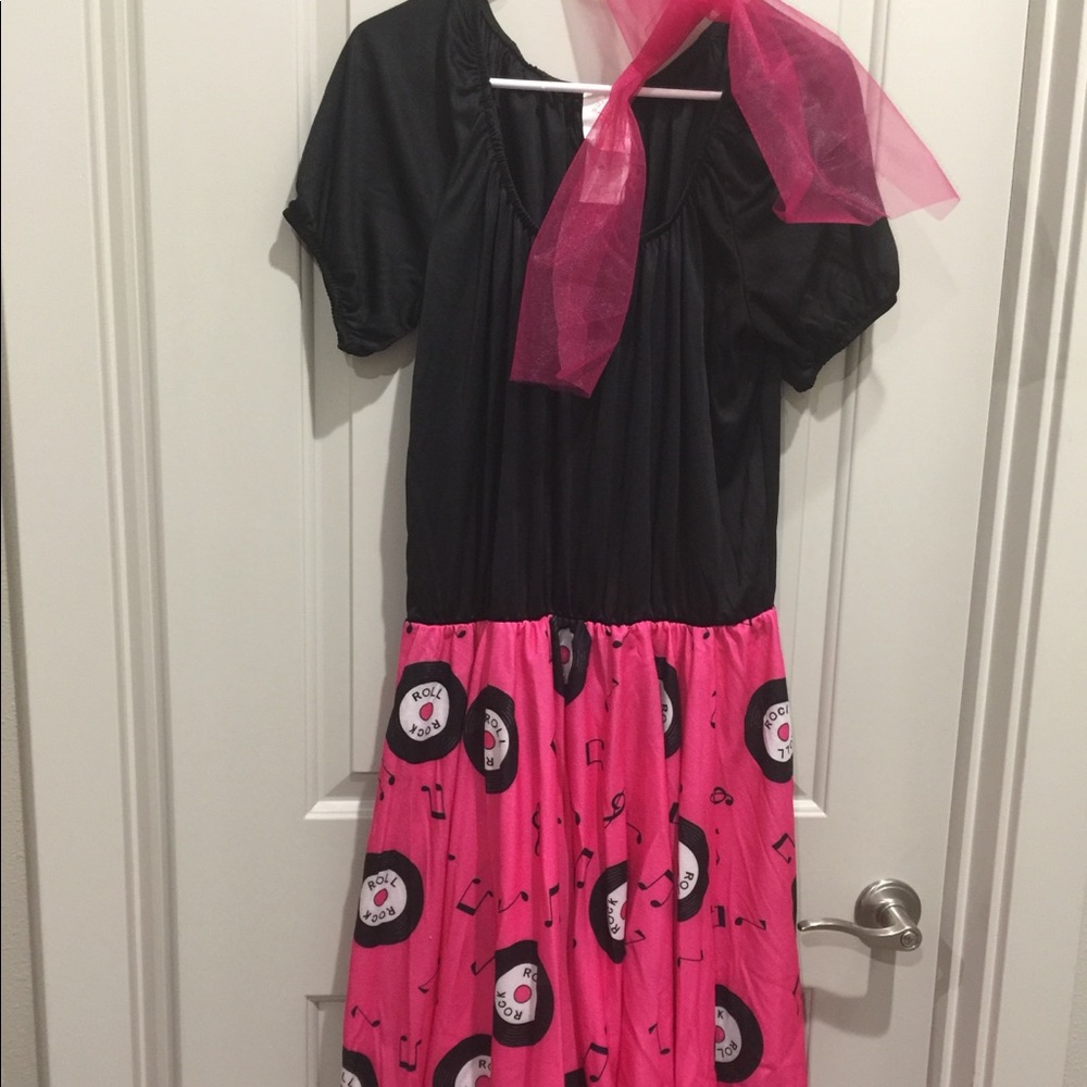Retro 50s rock and roll costume